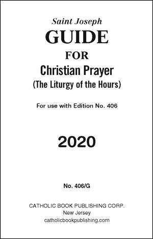 2020 Guide for Christian Prayer (Liturgy of the Hours Single Volume)