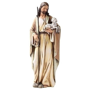 10.5" Good Shepherd Statue