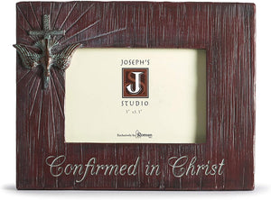 6.5" Distressed Confirmation Frame