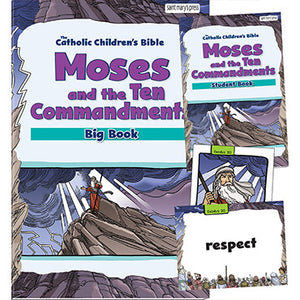 Moses and the Ten Commandments Big Book Set