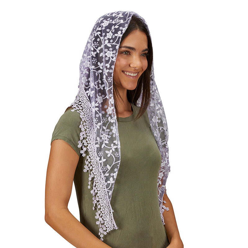 Chapel Veil - with Tassels