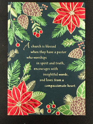 Christmas Card - Pastor