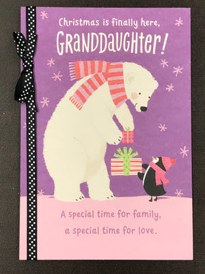 Christmas Card - Granddaughter