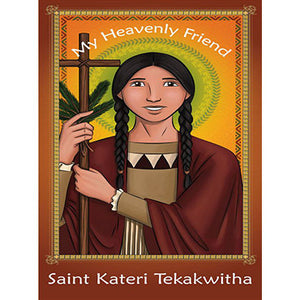 Prayer Card - Saint Kateri Tekakwitha (Pack of 25)