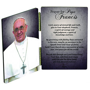 Pope Francis Formal Portrait Diptych