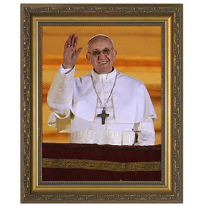 Pope Francis on Balcony 8x10