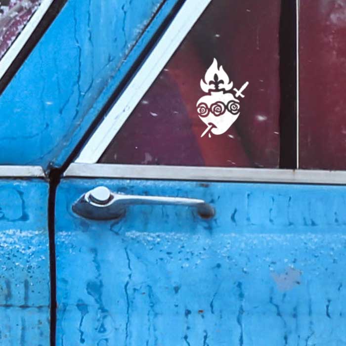 Car Decal - Immaculate Heart