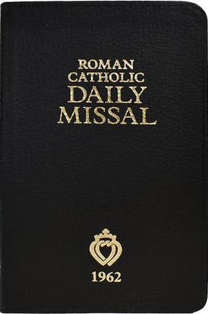 1962 Roman Catholic Daily Missal (The Latin Mass) - Genuine Leather