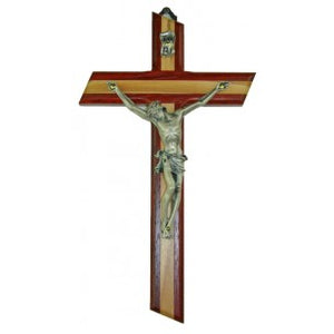8" 2-tone Crucifix
