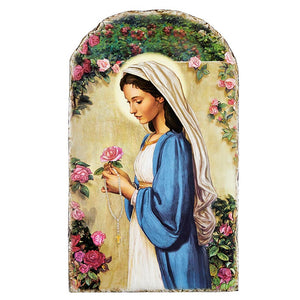 Madonna of the Roses Arch Tile