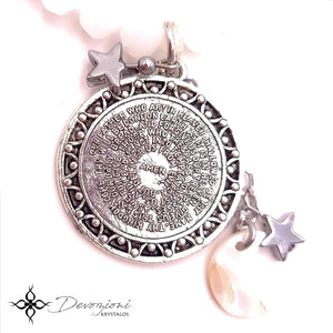 Our Father Prayer Bracelet (white or black)
