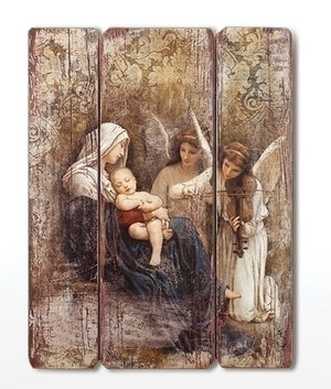 26"H Song of the Angels Decorative Panel