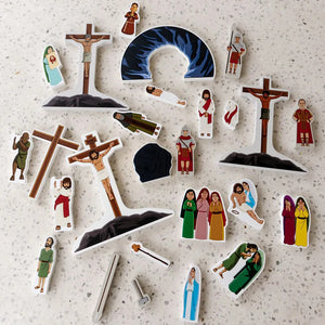 Stations of the Cross Pray & Play Set