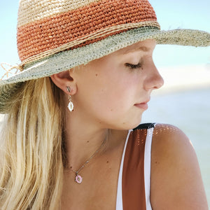 Guided Earrings (white or black)