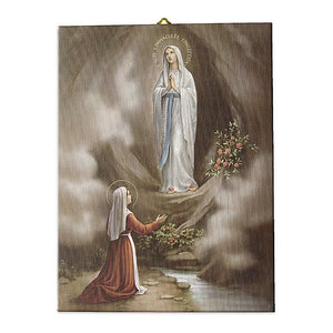 Our Lady of Lourdes Apparition 16" x 20"