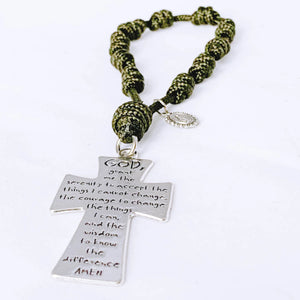 Pocket Rosary - Serenity Prayer (5 colours)