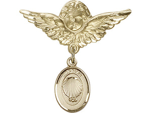 Baptism Medal / Badge Pin