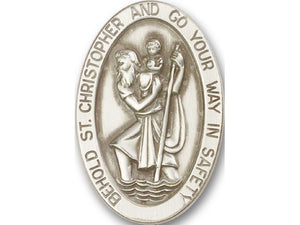 Visor Clip - St. Christopher