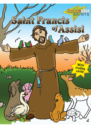 Colouring Book St. Francis of Assisi