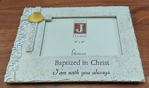 6.75"H Baptism Frame (4 x 6)