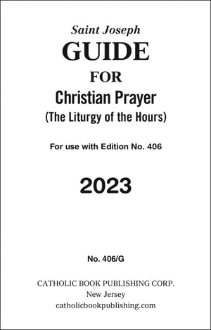 Saint Joseph Guide for Christian Prayer - 2023 406/G