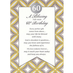 Birthday 60th