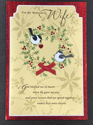 Christmas Card - Wife