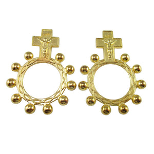 Gold Scout Rosary Ring