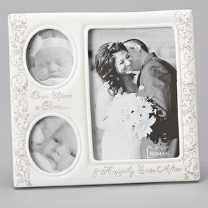 7.75" Then and Now Wedding Frame