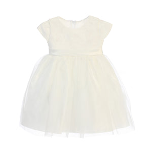 Floral Dress Offwhite Tulle