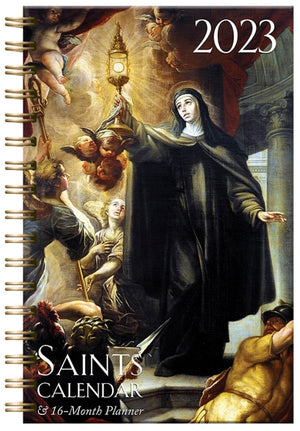 2023 Saints Calendar & 16 month planner