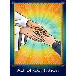 Prayer Card - Act of Contrition (Pack of 25)