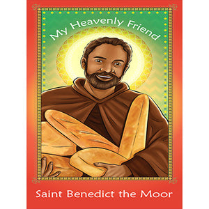 Prayer Card - Saint Benedict the Moor (Pack of 25)