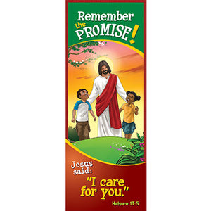 Bookmark - Remember the Promise! I Care For You...Hebrews 13:5 (Pack of 25)
