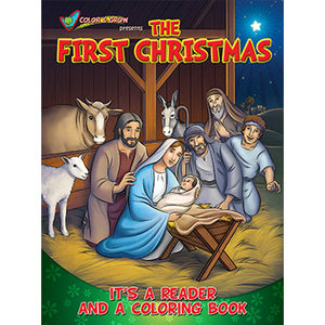 The First Christmas: Colouring Book