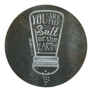 You Are the Salt - Glass Cutting Board