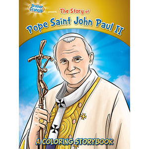 Colouring Book Pope Saint John Paul II