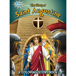 Colouring Book The Story of Saint Augustine