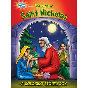 Colouring Book The Story of Saint Nicholas
