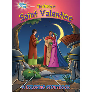 Colouring Book The Story of Saint Valentine