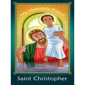 Prayer Card - Saint Christopher (Pack of 25)