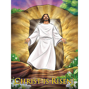 Poster - Christ is Risen 18x24