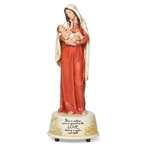 8.75"H Musical Child's Touch Statue