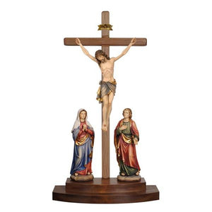 Crucifixion group Siena - cross standing