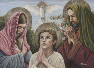 The Holy Family Picture - 18"H x 22"W