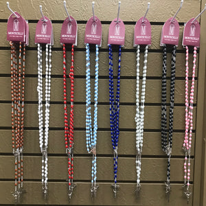 Plastic Bead Chain Linked Rosary