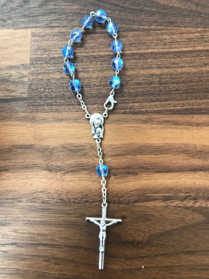 rearview mirror rosary
