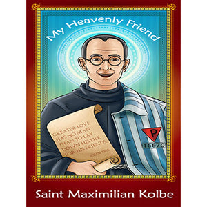 Prayer Card - Saint Maximilian Kolbe (Pack of 25)