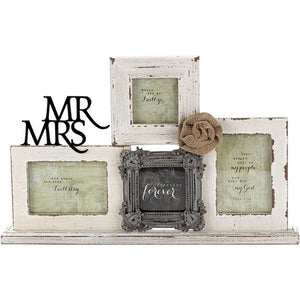 Mr. and Mrs. Tabletop Photo Frame