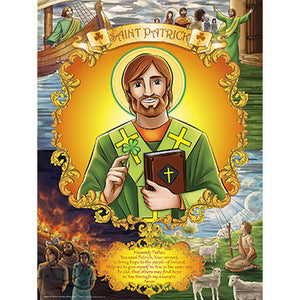 Poster - Saint Patrick 18"x24"